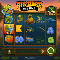 BacanaPlay - Big Bass Bonanza Slot Game - Pragmatic Play